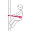 Work positioning D-ring Work positioning D-ring
