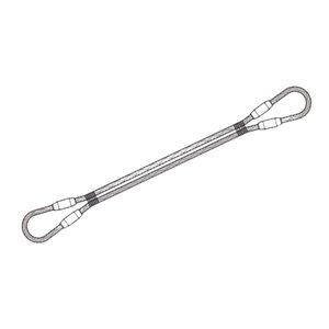 Superflex Strop Slings with aluminium alloy ferrules Superflex Strop Sling Double Ended
