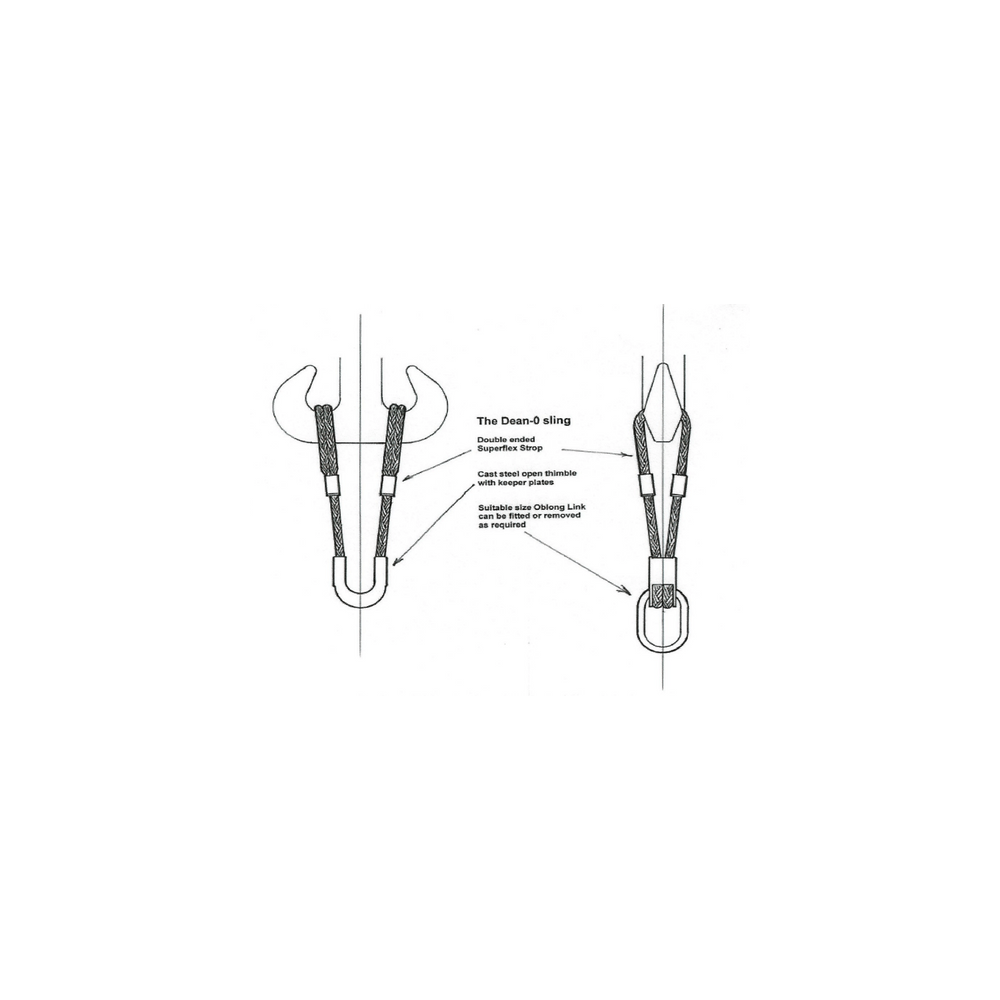 Dean-O Sling - single lifting point Dean-O Sling