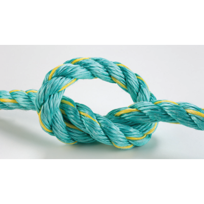 3 Strand Hawser Laid PP/PE Crushed Mono Rope Aquatec rope