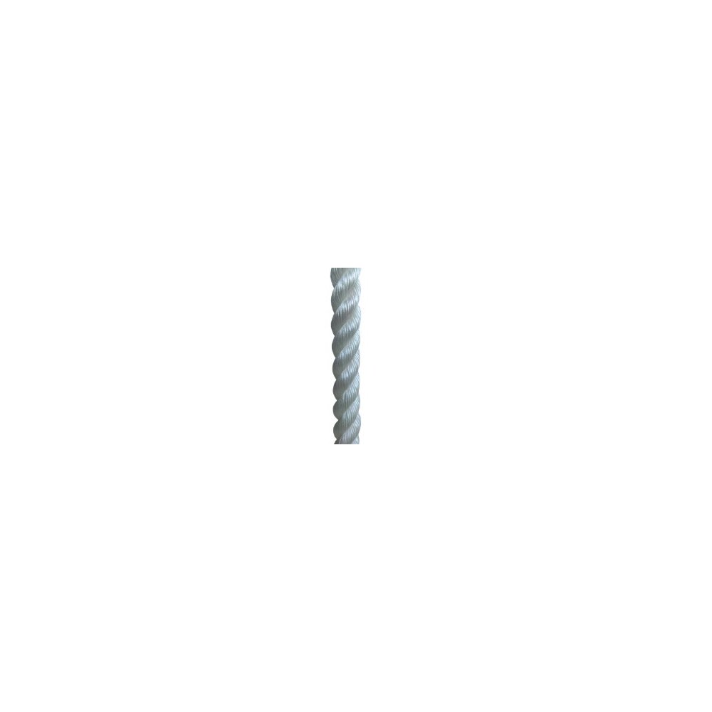 PE Mono Silver Rope Fibre Rope 3-Strand Mono (Polyethylene)