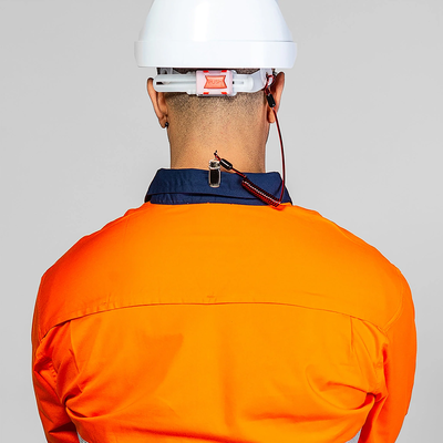 GRIPPS® Coil Hard Hat Tether GRIPPS® Coil Hard Hat Tether