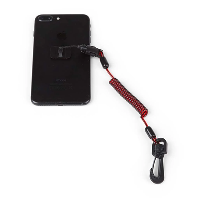 GRIPPS® Coil E-Tether With Poly Clip & E-Catch (Non-Conductive) GRIPPS® Coil E-Tether With Poly Clip & E-Catch (Non-Conductive)