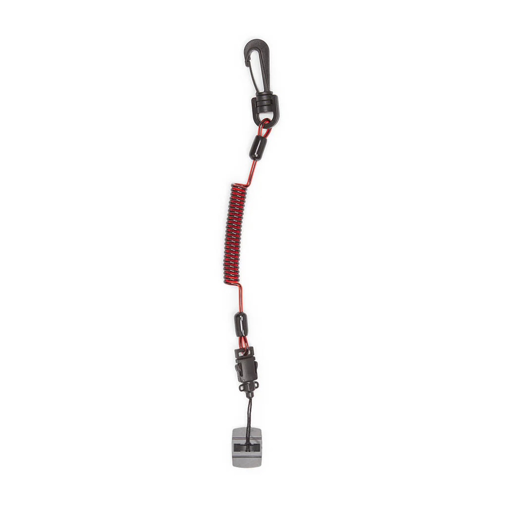 GRIPPS® Coil E-Tether With Poly Clip & E-Catch (Non-Conductive) Coil E-Tether With Poly Clip & E-Catch (Non-Conductive)