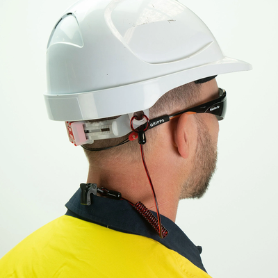 GRIPPS® PPE Drop Prevention Pack hard hat tether GRIPPS® PPE Drop Prevention Pack hard hat tether