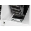 Brush on worm gear transmission