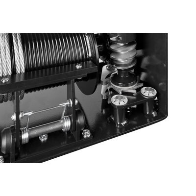 Worm gear and brake