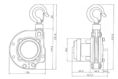 Pulley Man drawing