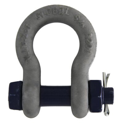 Bow Shackle with Safety Pin Bow Shackle with Safety Pin