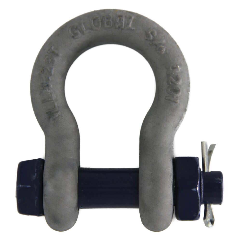 Bow Shackle with Safety Pin Bow Shackle with Safety Pin
