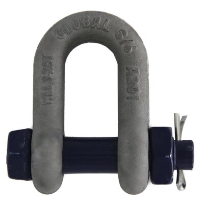 Dee Shackle with Safety Pin Dee Shackle with Safety Pin
