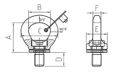 Lifting Point POWERTEX LPS drawing Lifting Point POWERTEX LPS drawing
