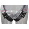 Leg straps on harness Leg straps on harness