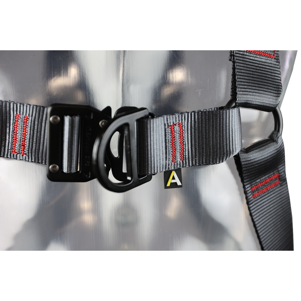 D-ring on harness D-ring on harness