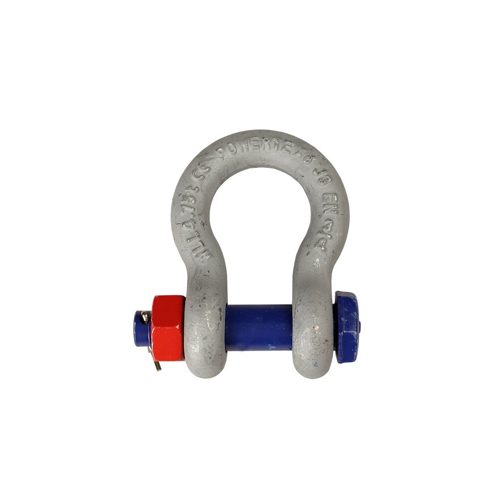 The POWERTEX PBSB Bow shackle is made out of Grade 6 forged alloy steel. The POWERTEX PBSB Bow shackle is made out of Grade 6 forged alloy steel.