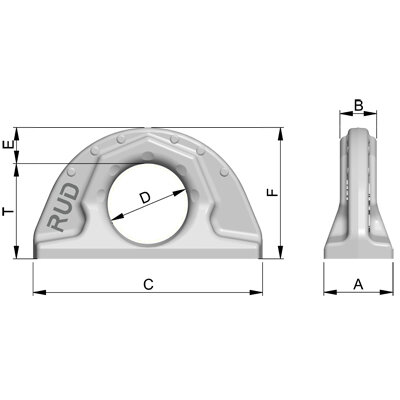 Lifting Point RUD ABA blueprint Lifting Point RUD ABA blueprint