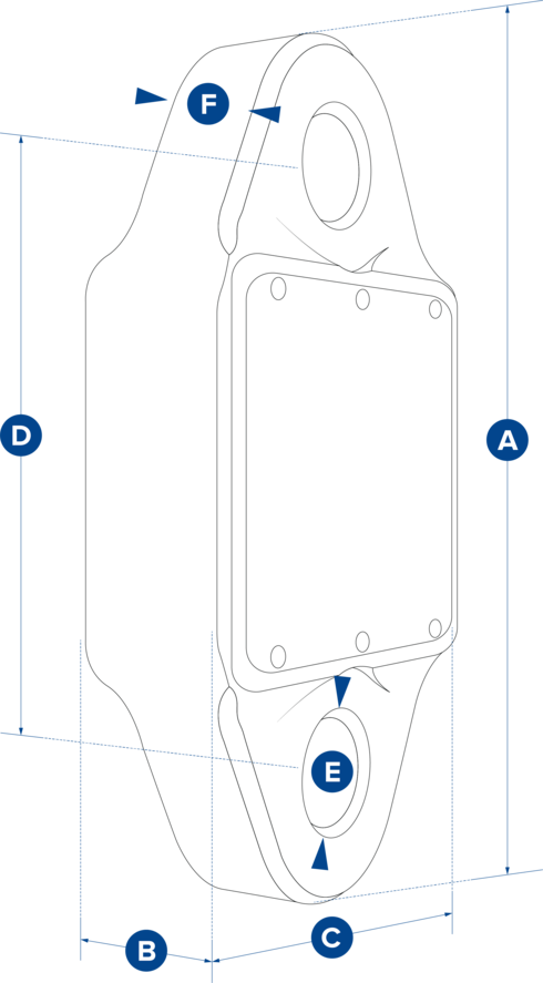BlueLink Bluetooth Digital Dynamometer diagram Diagram of BlueLink Bluetooth Digital Dynamometer, expertly crafted for load testing